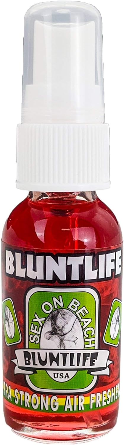 BluntLife Air Freshener Spray 1.0 oz. Bottle Long Lasting - Choose Your Scent (Sex On Beach)