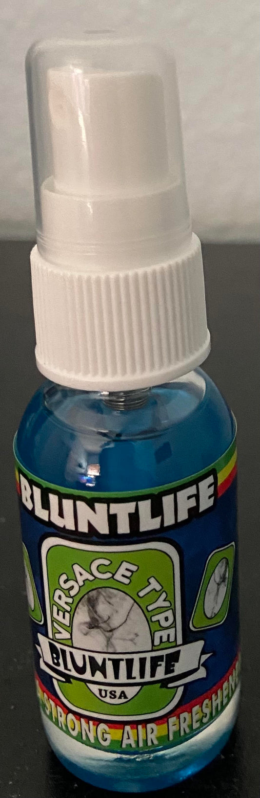 BluntLife Air Freshener Spray 1.0 oz. Bottle Long Lasting - Choose Your Scent (Versace Type))
