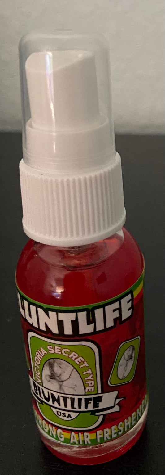 BluntLife Air Freshener Spray 1.0 oz. Bottle Long Lasting - Choose Your Scent (Victoria Secret Type))