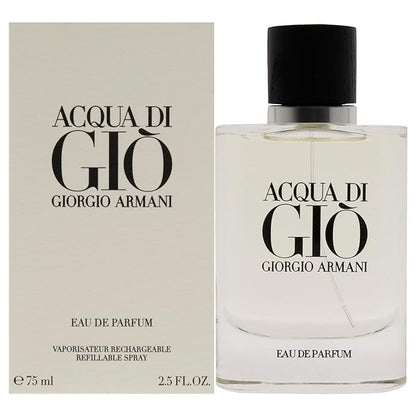 GIORGIO ARMANI Acqua Di Gio for Men Eau de Parfum Spray, 2.5 Ounce