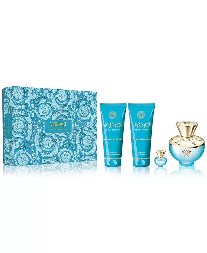 Versace 4-Pc. Dylan Turquoise Eau de Toilette Gift Set for Women