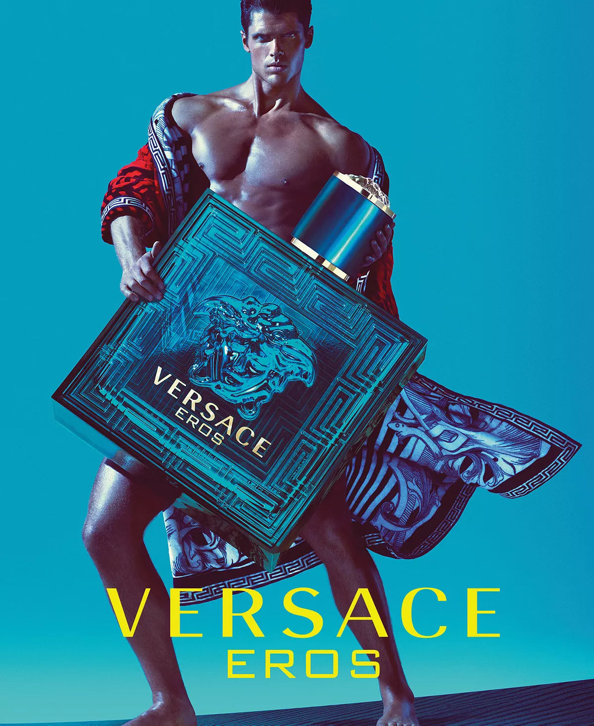 Versace Eros for Men Eau de Toilette Spray, 1.7 Ounce